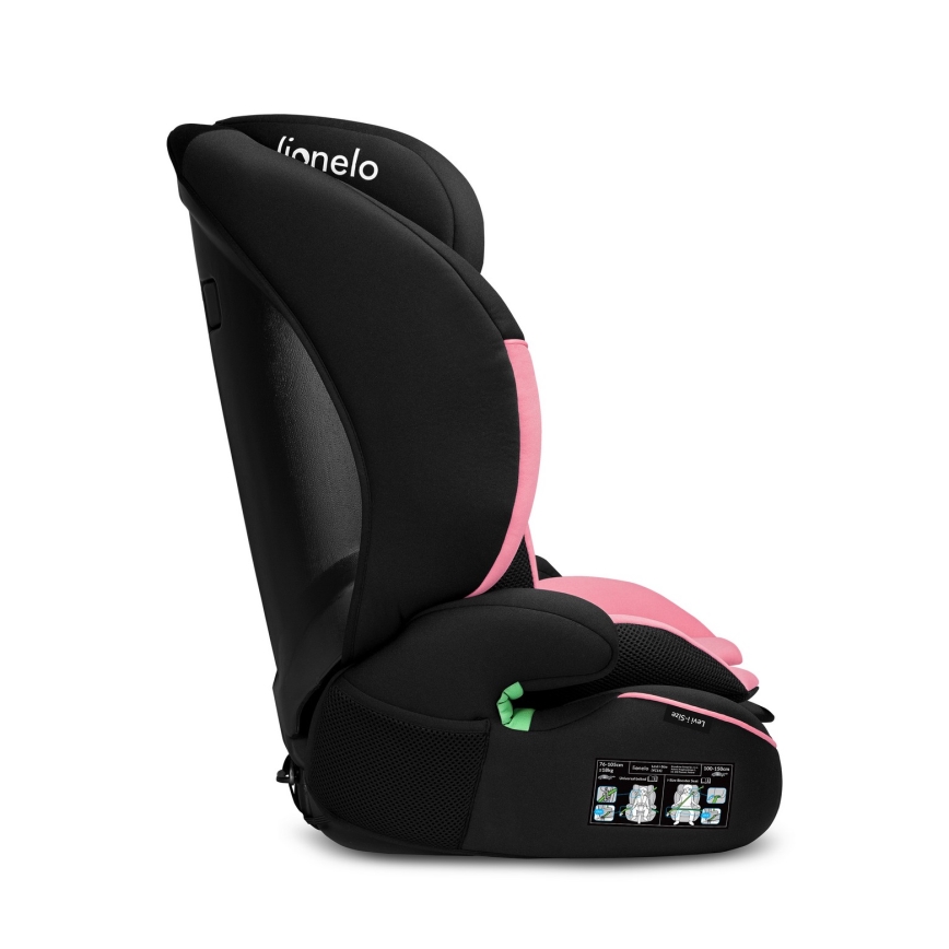 Lionelo - Seggiolino auto LEVI i-Size 76-150 cm Rosa Baby