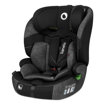Lionelo - Seggiolino auto LEVI ONE i-Dimensioni 76-150 cm nero/grigio