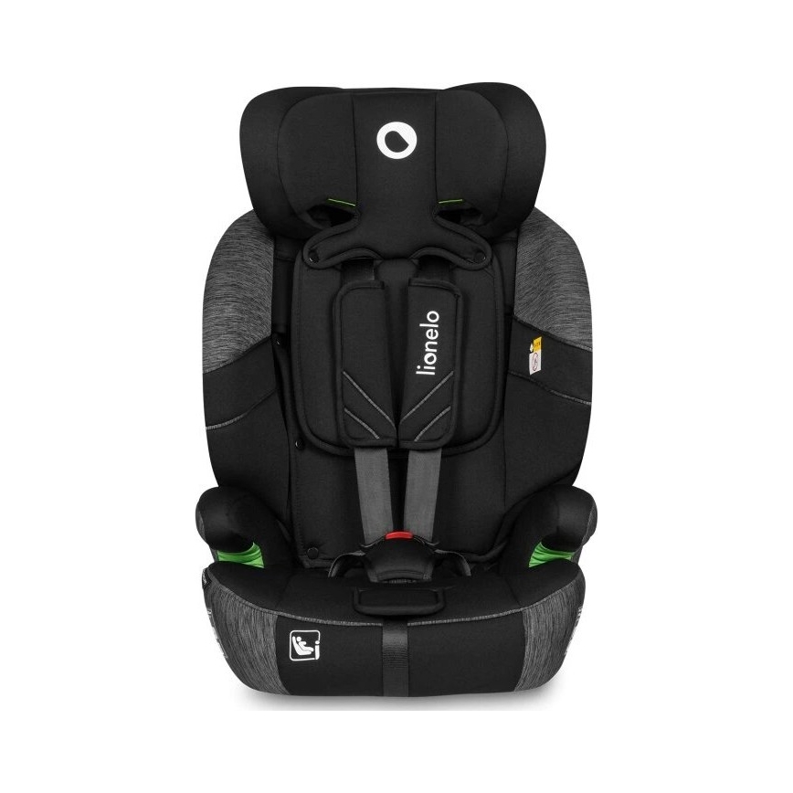 Lionelo - Seggiolino auto LEVI ONE i-Size 76-150 cm nero/grigio