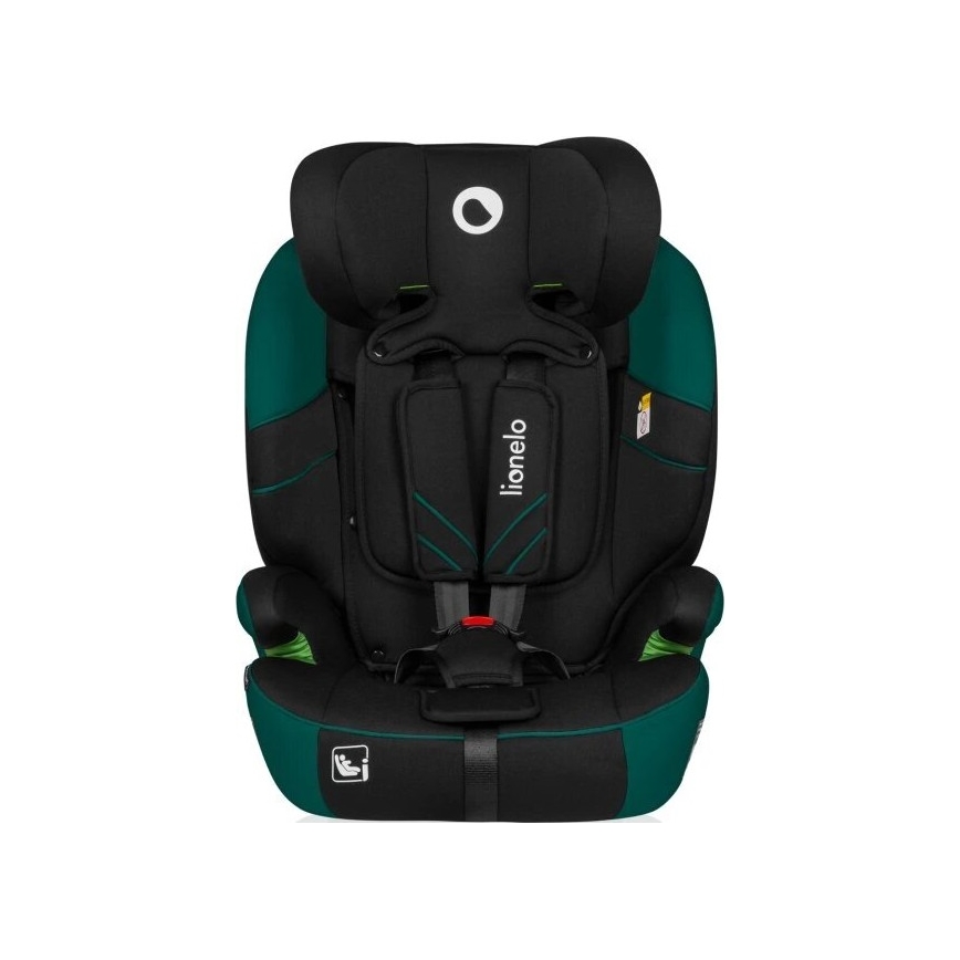 Lionelo - Seggiolino auto LEVI ONE i-Size 76-150 cm nero/verde