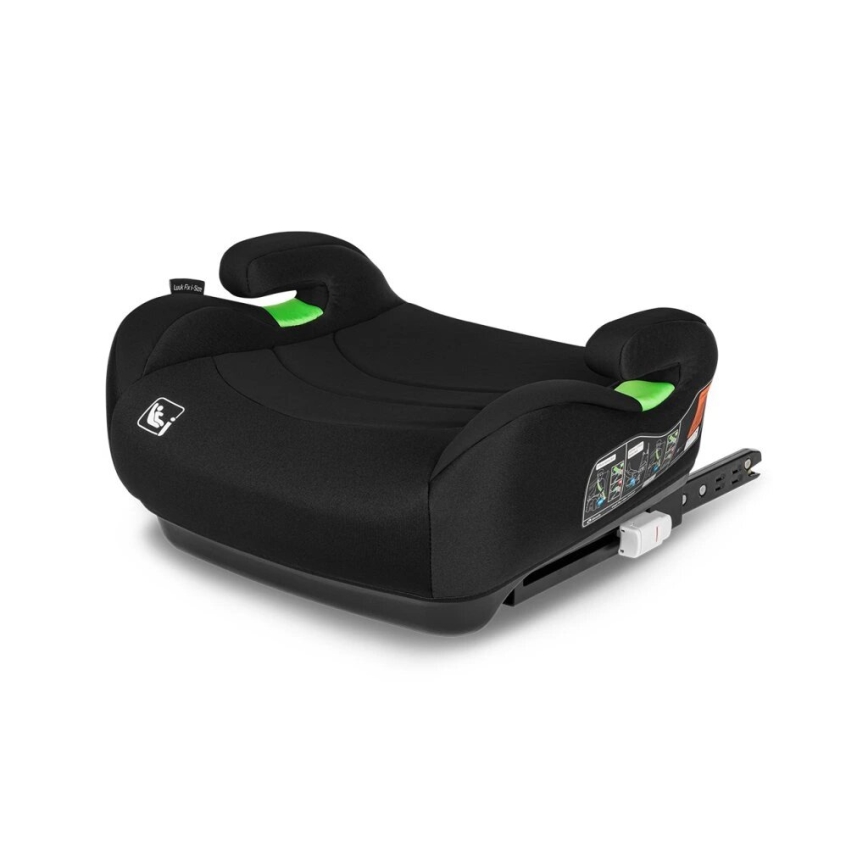 Lionelo - Seggiolino auto LUUK FIX i-Dimensioni 125-150 cm nero