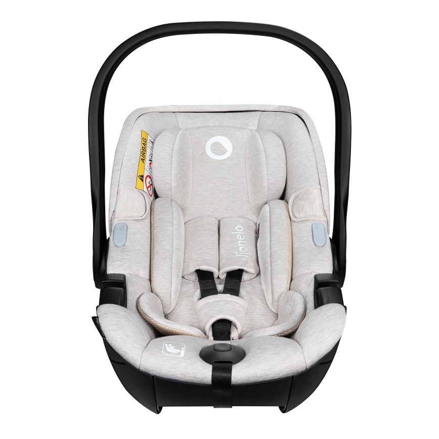 Lionelo - Seggiolino auto MOXIE i-Size 40-87 cm Beige Sand