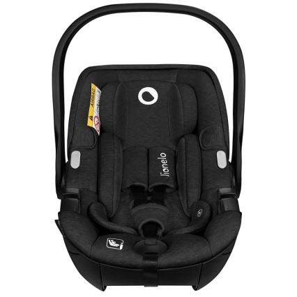 Lionelo - Seggiolino auto MOXIE i-Size 40-87 cm Nero Onice