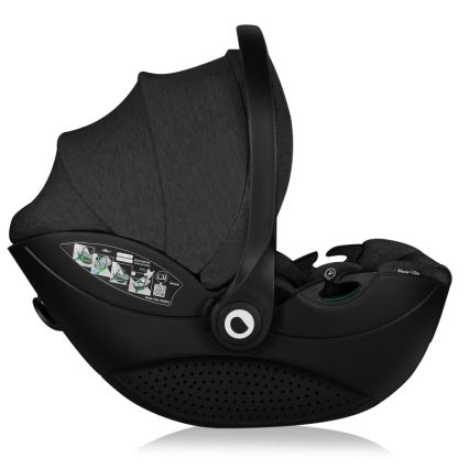 Lionelo - Seggiolino auto MOXIE i-Size 40-87 cm Nero Onice