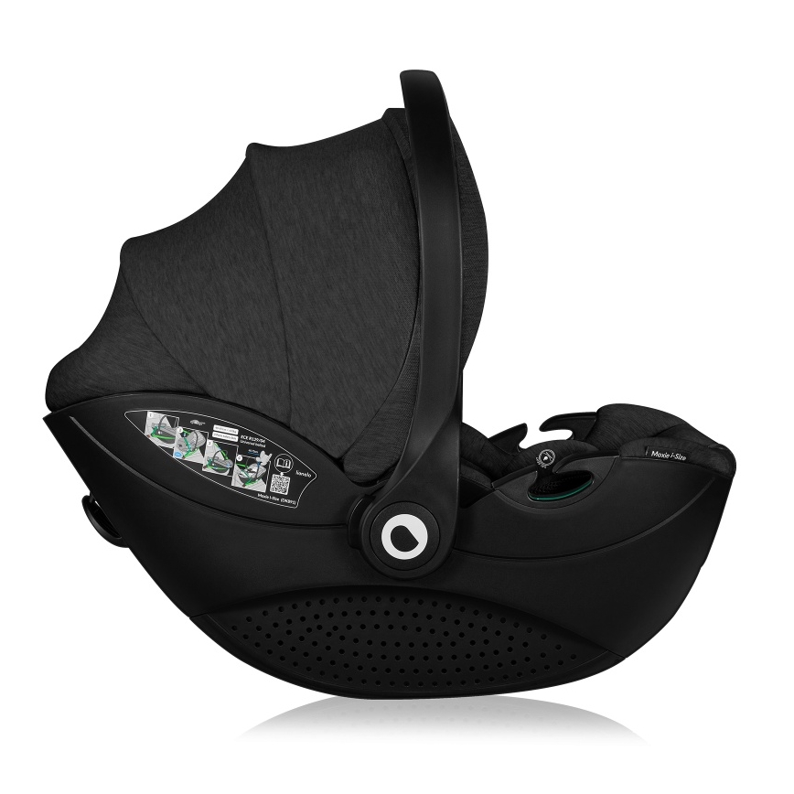 Lionelo - Seggiolino auto MOXIE i-Size 40-87 cm Nero Onice