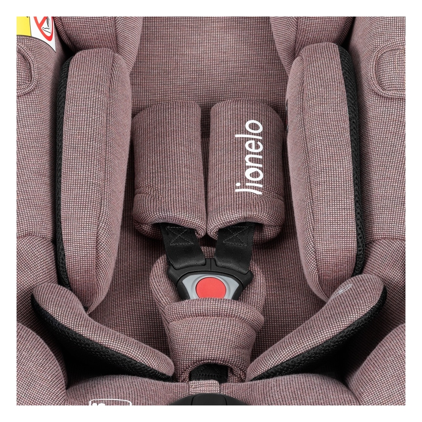 Lionelo - Seggiolino auto MOXIE i-Size 40-87 cm Rosa Malva