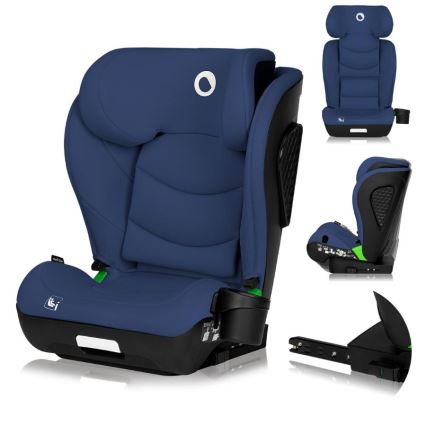 Lionelo - Seggiolino auto NEAL i-Size 100-150 cm Blu Navy