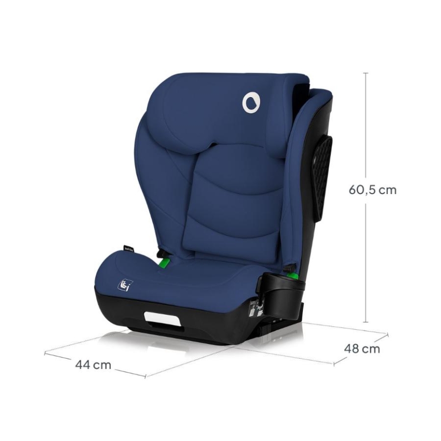 Lionelo - Seggiolino auto NEAL i-Size 100-150 cm Blu Navy