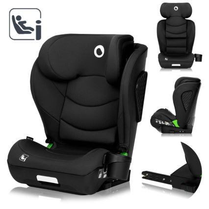 Lionelo - Seggiolino Auto NEAL i-Size 100-150 cm Carbonio Nero