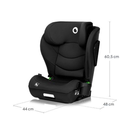 Lionelo - Seggiolino Auto NEAL i-Size 100-150 cm Carbonio Nero