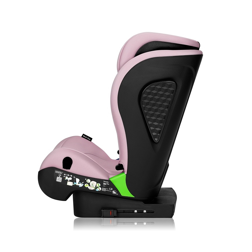 Lionelo - Seggiolino auto NEAL i-Size 100-150 cm Rosa Lilla