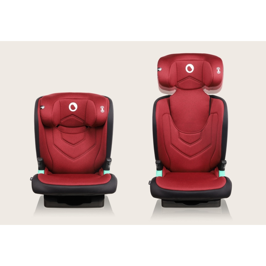 Lionelo - Seggiolino Auto NEAL i-Size 100-150 cm Rosso Borgogna