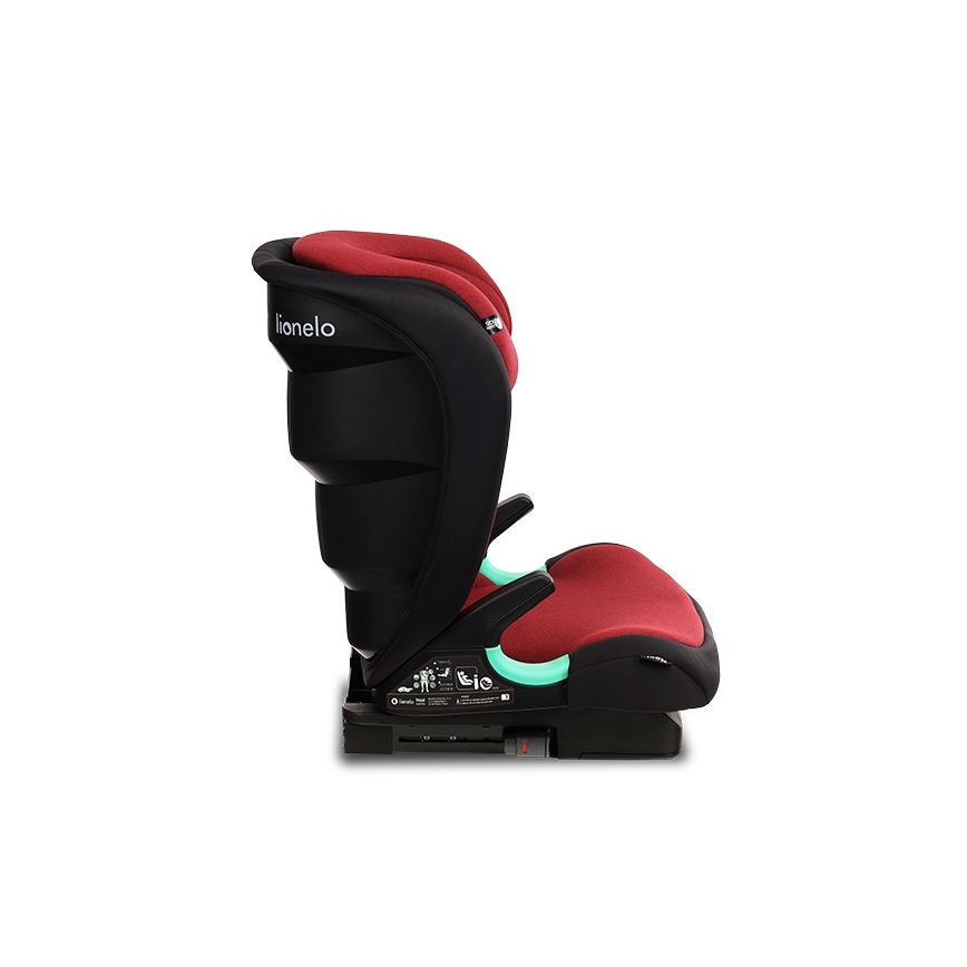 Lionelo - Seggiolino Auto NEAL i-Size 100-150 cm Rosso Borgogna