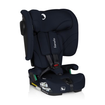Lionelo - Seggiolino auto pieghevole NELLY i-Size 76-150 cm Blu Navy