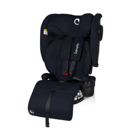 Lionelo - Seggiolino auto pieghevole NELLY i-Size 76-150 cm Blu Navy