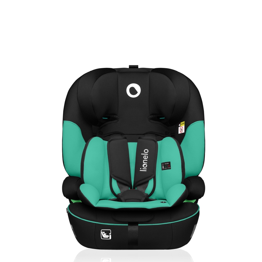 Lionelo - Seggiolino per auto LEVI i-Size da 76 a 150 cm Verde Smeraldo