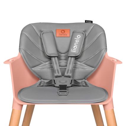 Lionelo - Seggiolone 2 in 1 KOEN Rosa