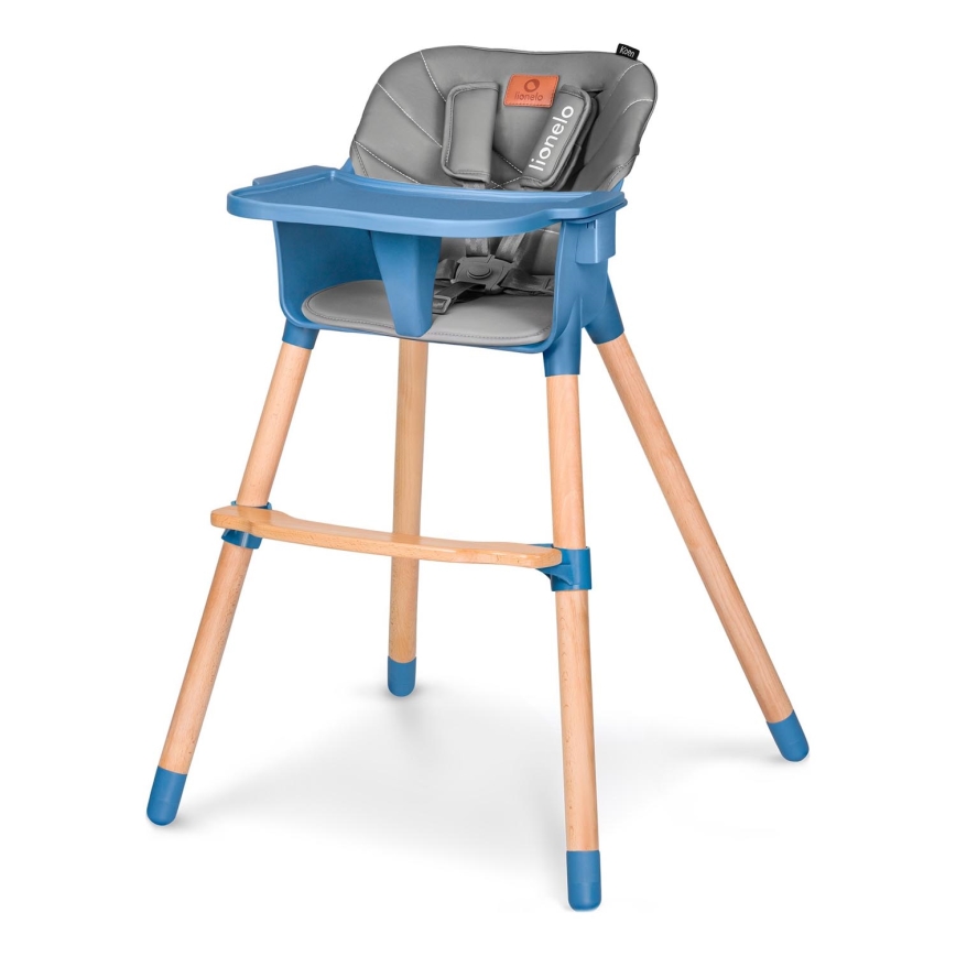 Lionelo - Seggiolone 2 in 1 per bambini KOEN Blue Sky