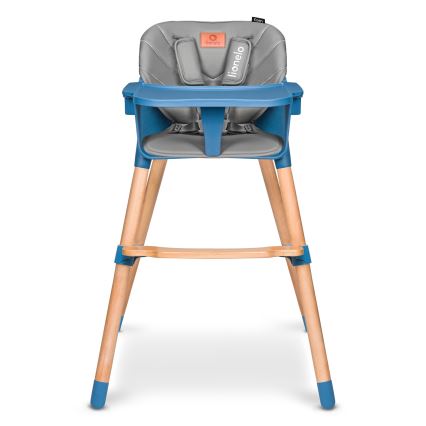 Lionelo - Seggiolone 2 in 1 per bambini KOEN Blue Sky