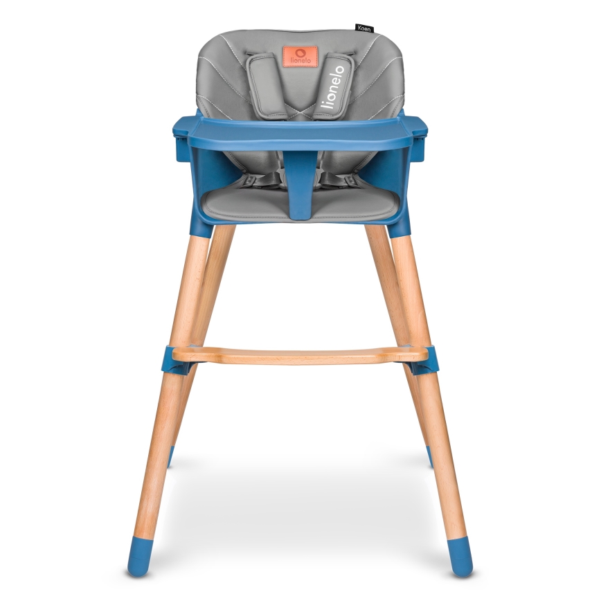 Lionelo - Seggiolone 2 in 1 per bambini KOEN Blue Sky
