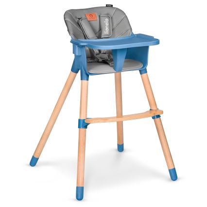 Lionelo - Seggiolone 2 in 1 per bambini KOEN Blue Sky