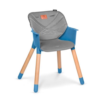 Lionelo - Seggiolone 2 in 1 per bambini KOEN Blue Sky