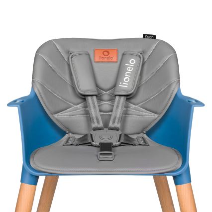 Lionelo - Seggiolone 2 in 1 per bambini KOEN Blue Sky