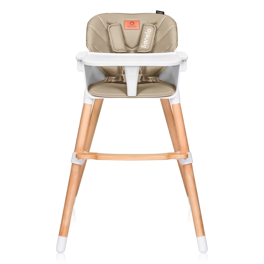 Lionelo - Seggiolone 2in1 KOEN Beige Sand