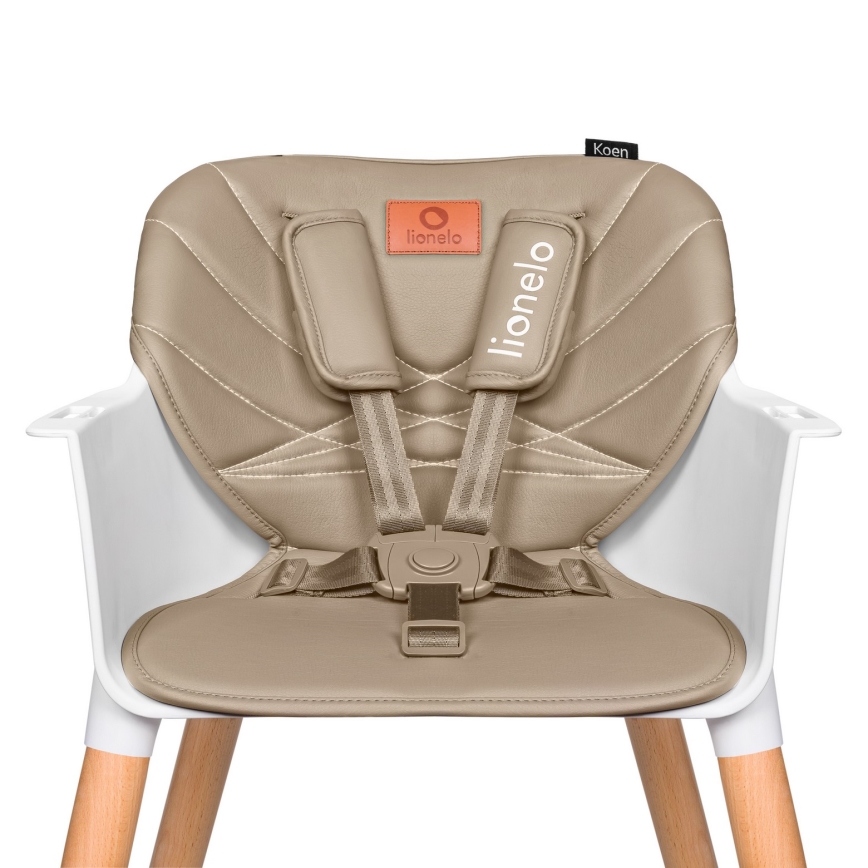 Lionelo - Seggiolone 2in1 KOEN Beige Sand