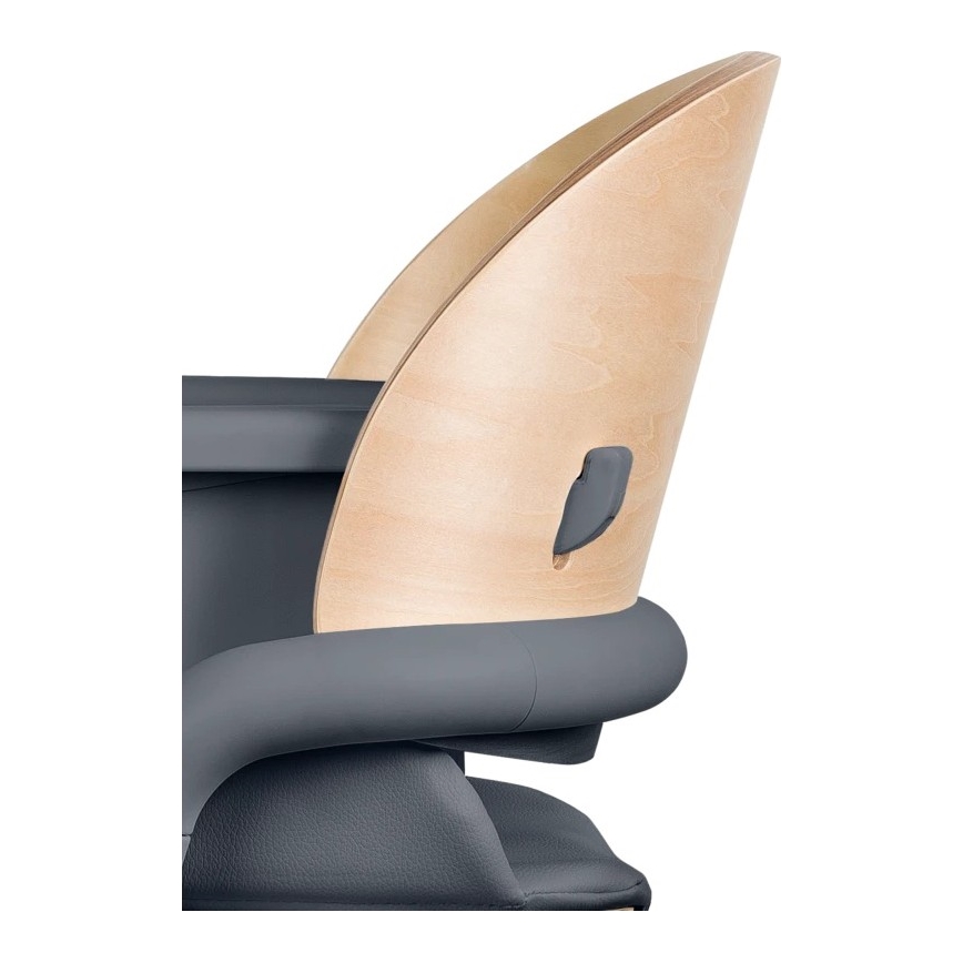 Lionelo - Seggiolone da pranzo 3 in 1 per bambini CELIA Effetto legno grigio