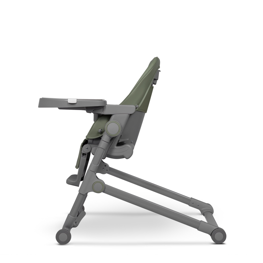 Lionelo - Seggiolone da pranzo per bambini CORA PLUS Verde oliva
