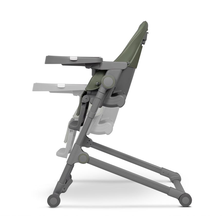 Lionelo - Seggiolone da pranzo per bambini CORA PLUS Verde oliva