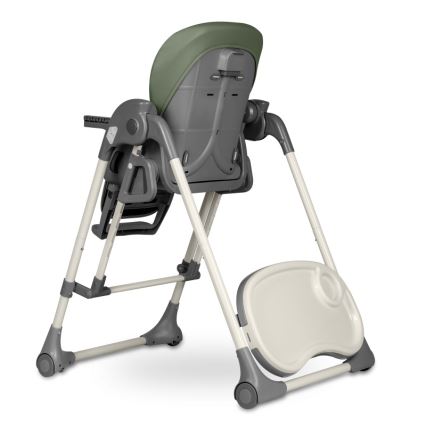 Lionelo - Seggiolone da pranzo per bambini LAURICE Green Olive