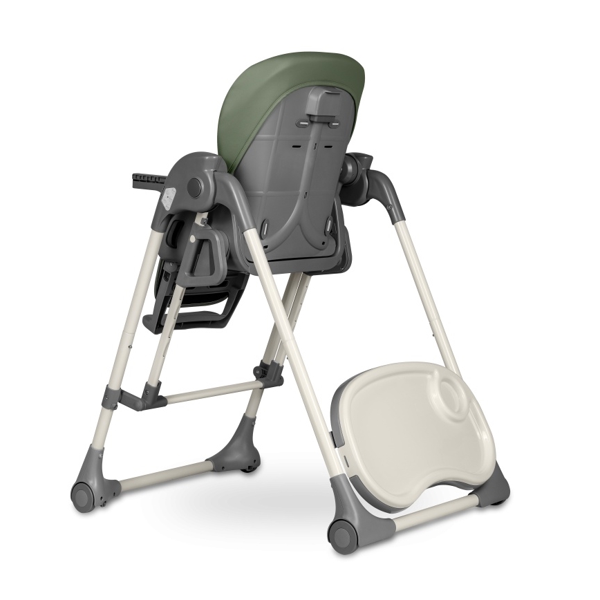 Lionelo - Seggiolone da pranzo per bambini LAURICE Green Olive
