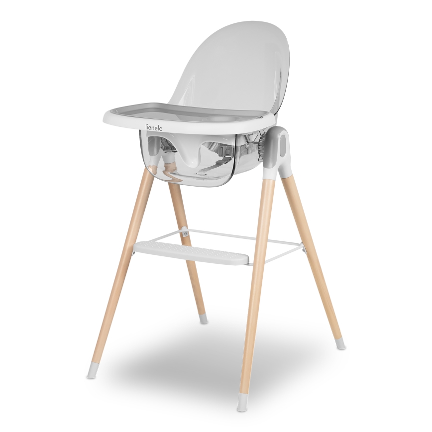 Lionelo - Seggiolone per bambini MAYA Bianco faggio