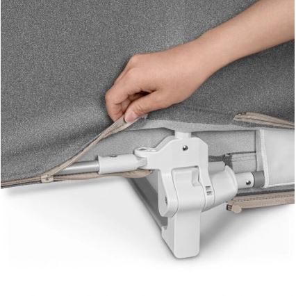 Lionelo - Sponda di sicurezza per letto LORA XL grigio scuro