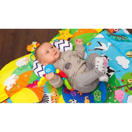Lionelo - Tappeto da gioco per bambini ANIKA