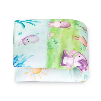 Lionelo - Tappeto da gioco per bambini ANIKA Natural