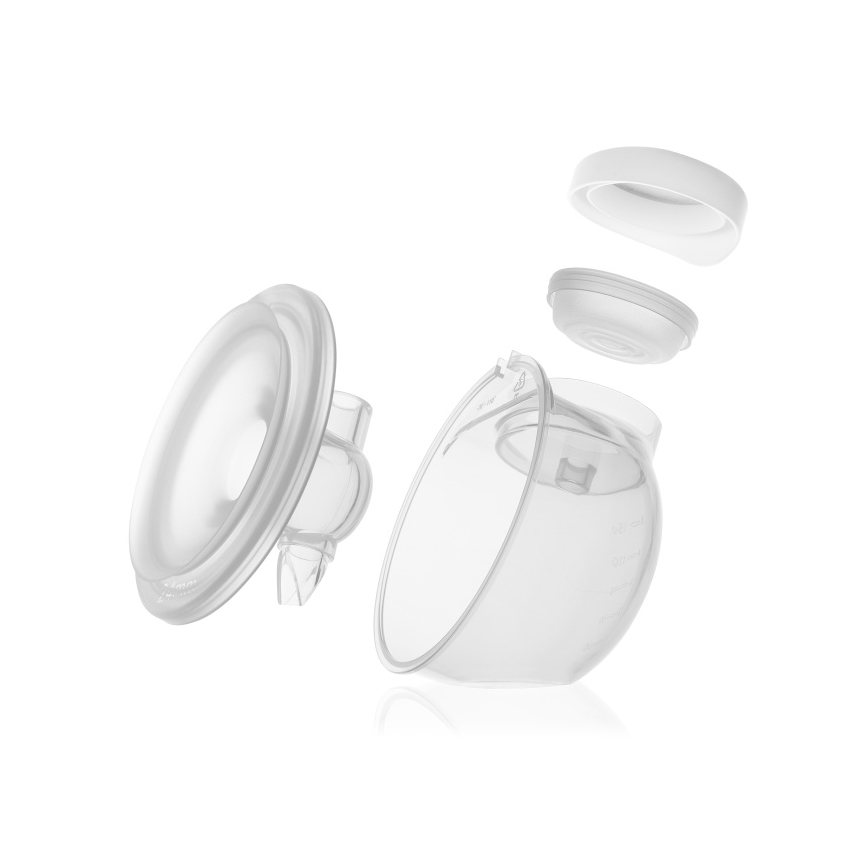 Lionelo - Tiralatte elettrico ricaricabile doppio TWEE FREE 5V 1500 mAh 150 ml