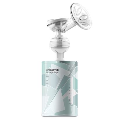 Lionelo - Tiralatte elettrico ricaricabile doppio per il latte materno TWEE GO 5V 1100 mAh 150 ml