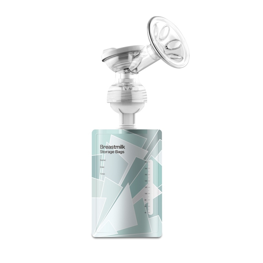 Lionelo - Tiralatte elettrico ricaricabile doppio per il latte materno TWEE GO 5V 1100 mAh 150 ml