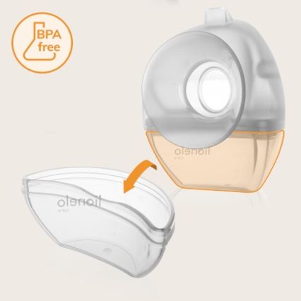 Lionelo - Tiralatte per latte materno 2-in-1 MILKY 60 ml