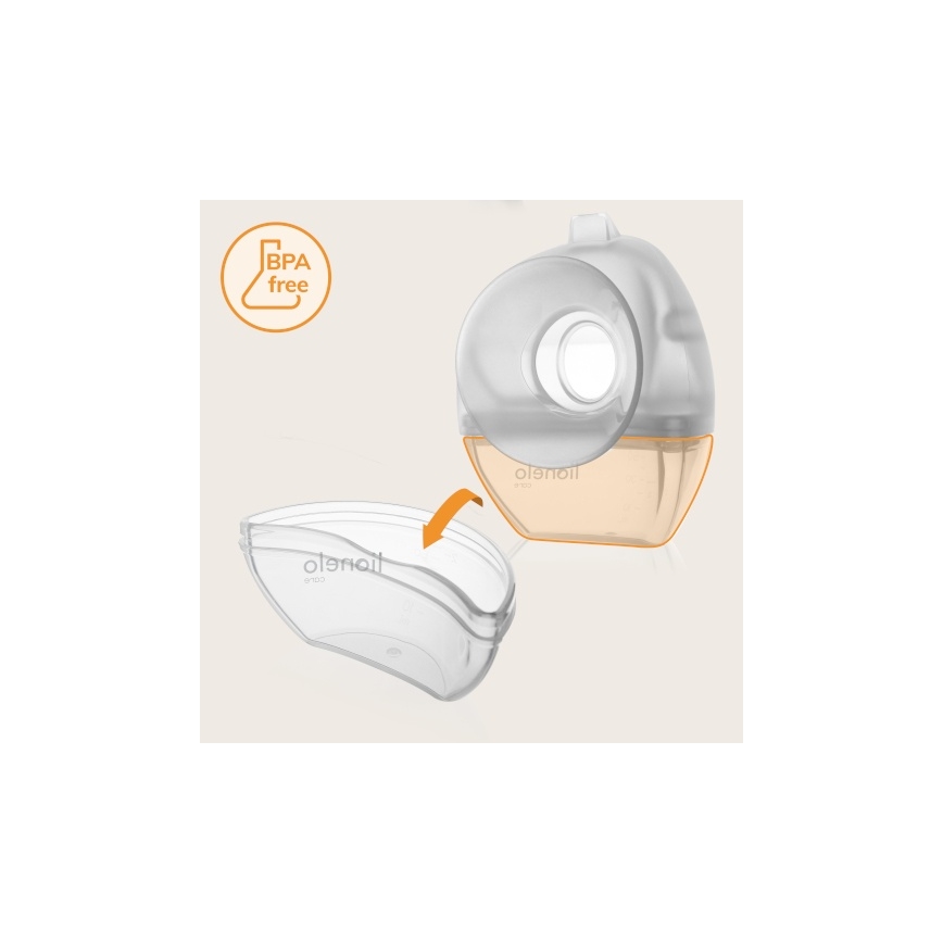 Lionelo - Tiralatte per latte materno 2-in-1 MILKY 60 ml