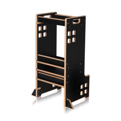 Lionelo - Torre di apprendimento CASS Nero Onice
