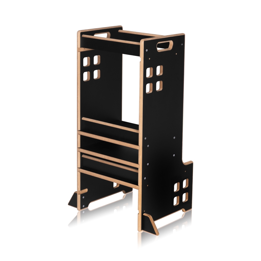 Lionelo - Torre di apprendimento CASS Nero Onice