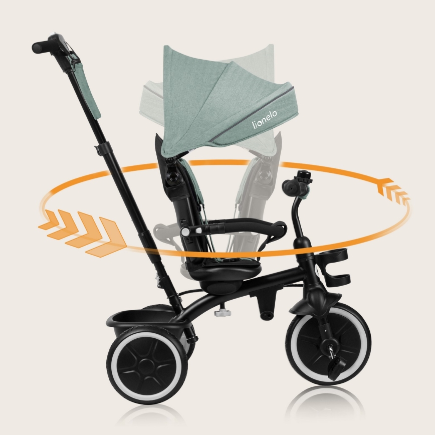 Lionelo - Triciclo per bambini BERRY Green Forest