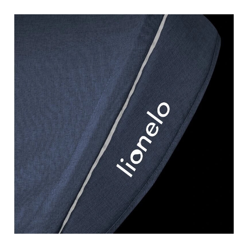 Lionelo - Triciclo per bambini HAARI blu scuro/grigio