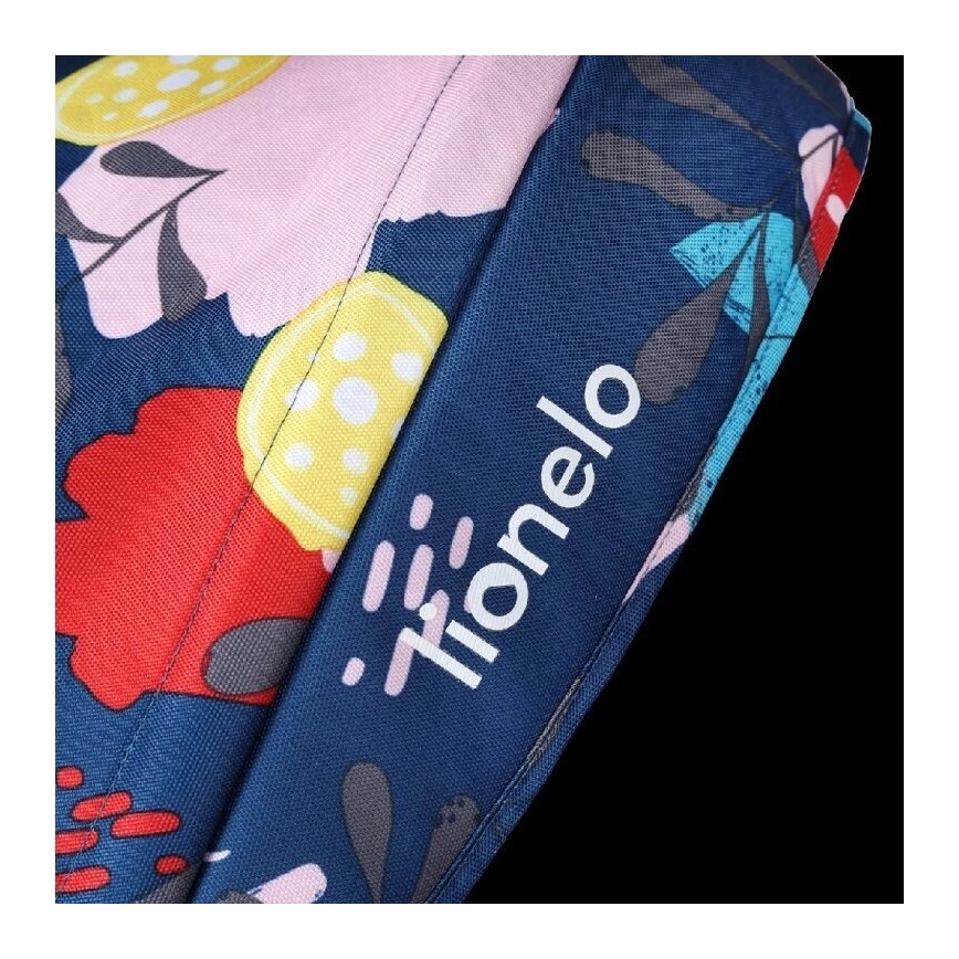 Lionelo - Triciclo per bambini HAARI nero/colorato