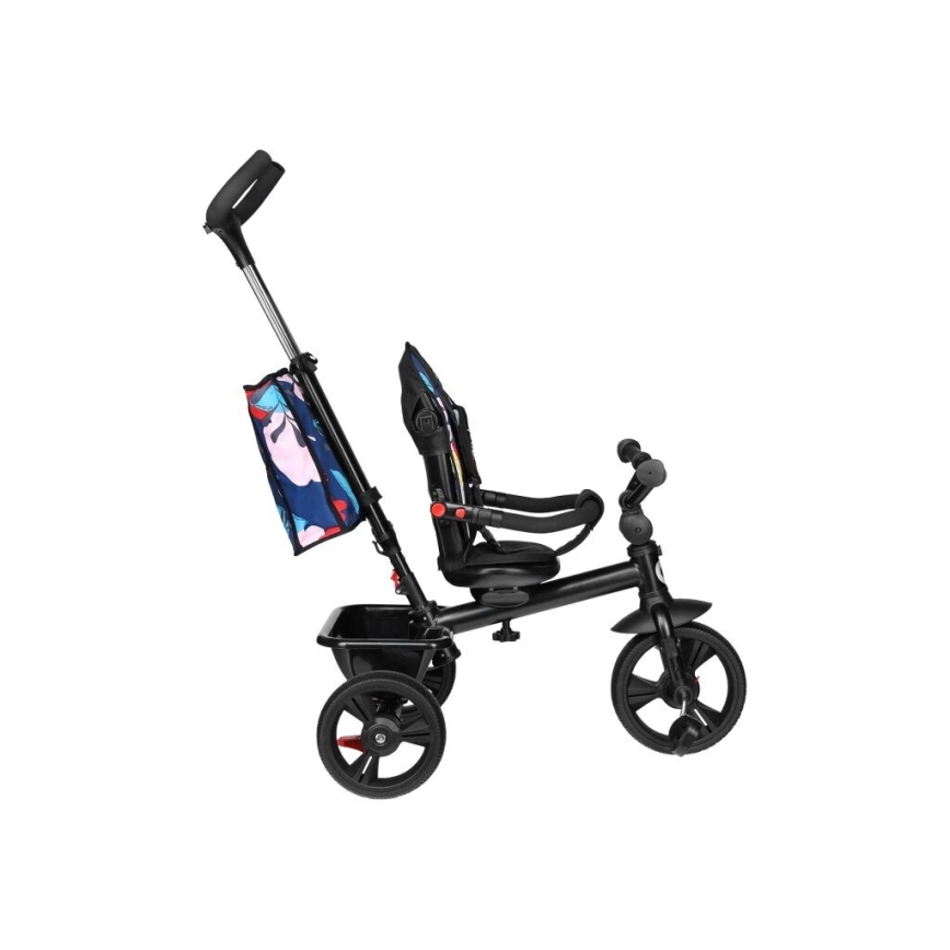 Lionelo - Triciclo per bambini HAARI nero/multicolore