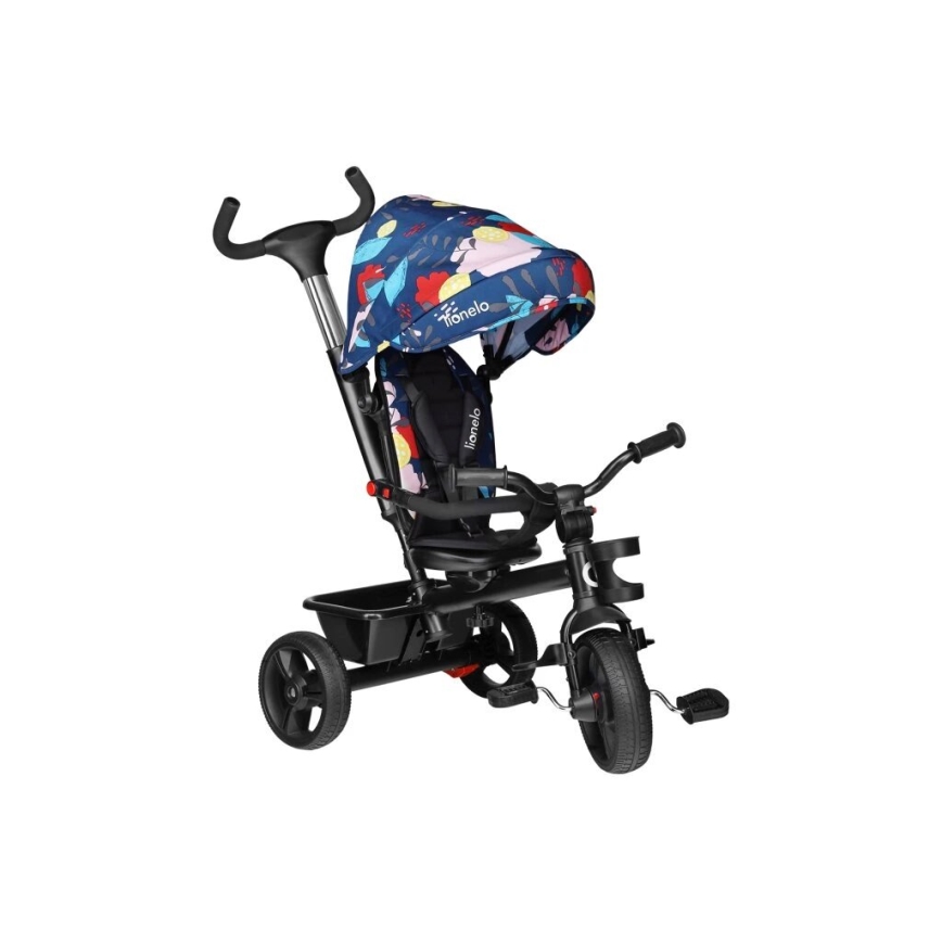 Lionelo - Triciclo per bambini HAARI nero/multicolore